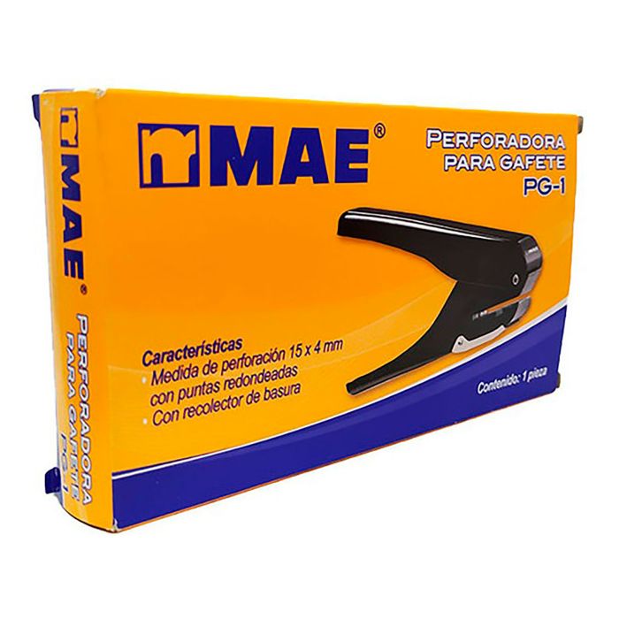 PERFORADORA MAE GAFETE METALICA PG-1 - Código: PG-1 | Compra en Guadalajara