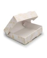 Caja Rebanada de Pastel Colores Mármol 11.5 x 14 x 3.5 cm C/52