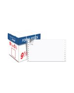 Papel Stock 2 T.Bco. Forma-Stock Tb0011 9 1/2 X 11 A 5.5 C/Plec C/1500