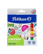 Marcador Base Agua Pelikan Colorella C/8 Surtidos, Punta Cincel