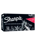 Marcador Permanente Metálico Sharpie Plata, Punto Fino