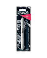 Marcador Permanente Metálico Sharpie Plata Bl/1 Punto Fino