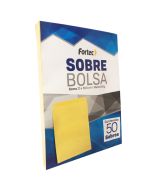 Sobre Bolsa Manila Fortec C/50 23 x 30.5 cm. 90 g. Solapa Engomada