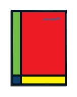 Libreta Forma Francesa Pasta Dura Estrella 0087 Cuadro Grande 192 h. 4 Manos