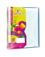 Hojas de Repuesto para Carpeta Eurocolors, Cuadro Chico, Carta 100 h.