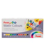 Acuarela con 12 Tubos Pentel WFRS-12 5 ml. para Arte