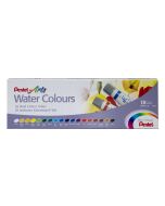 Acuarela con 18 Tubos Pentel WFRS-18 5 ml. para arte