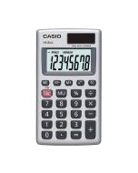 Calculadora Básica de Bolsillo Casio HS-8VA, 8 Dígitos, Solar/Batería