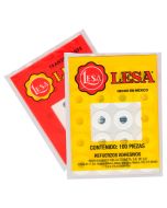 Refuerzos de Vinil LESA Bl/100