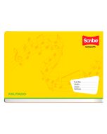 Cuaderno Pautado Forma Italiana Grapado Scribe Escolar 6149 50 h.