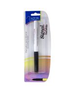 Marcador Permanente Azor Signal Metalink Bl/1 Blanco, Punto Fino