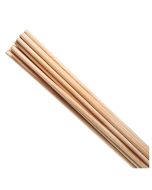 Palitos Madera Redondos Barrilito 0.5 x 30 cm C/25
