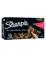 Marcador Permanente Metálico Sharpie Oro, Punto Fino 