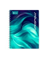 Cuaderno Profesional Pasta Dura Unicampus Cuadro Grande 100 h. 