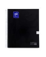 Cuaderno Profesional Pasta Dura European Raya 120 h. 5 Materias, Negro
