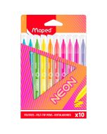 Plumones Maped Neón Bl/10