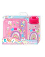 Lonchera Hot Focus 450Rb Arcoiris C/Botella Y Cubierto