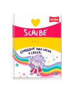 CUADERNO PROF. ESP.CON.SR SCRIBE 1830 RAYA 90 H. SUPER GIRL