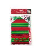 Bolsa Celofan Nav. Flomo Kxo2216 Gigante 1.42 M C/Copos De Nieve Rjo/V