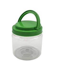 Bote Vitrolero con Tapa R-110 11 x 12 cm. 1 litro