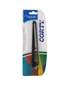 Cuchilla Metalica Corty 3300 Navaja Chica 9 Mm