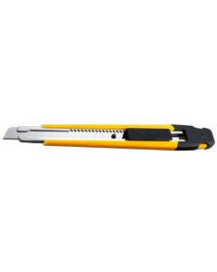 Cuchilla Acero Y Plastico Olfa A-1 Econo 9Mm Mango De Acero Y Plastico