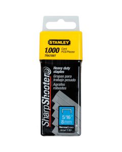 Grapa 8Mm C/1000 Stanley Tra705T Heavy Duty 8 Mm 5/16 P/Eng.Tr150