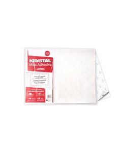 Adhesivo PVC .005 Janel Kristal 50 x 65 cm.
