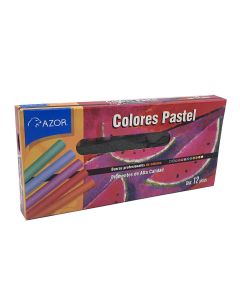 Gises Pastel Azor DAD0500 con 12 piezas