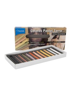 Gises Pastel Azor Terra DAD0600 con 12 piezas.