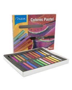 Gises Pastel Azor DAD0501 con 24 piezas
