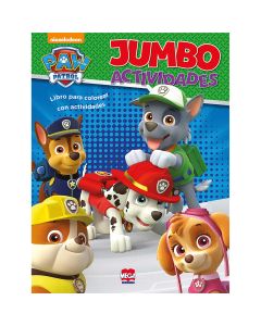 Cuaderno Iluminar Larousse 5512 Jumbo Paw Patrol