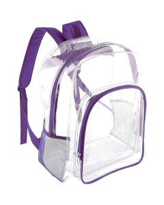 Mochila Transparente Morado