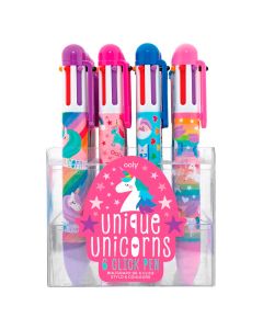 Boligrafo Unicornio Ooly 132-082 6 Clics/Colores
